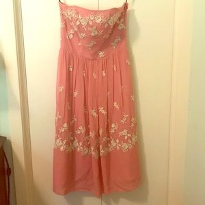 Betsey Johnson strapless dress